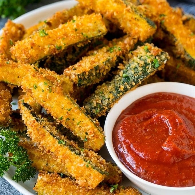 Fried Zucchini.
