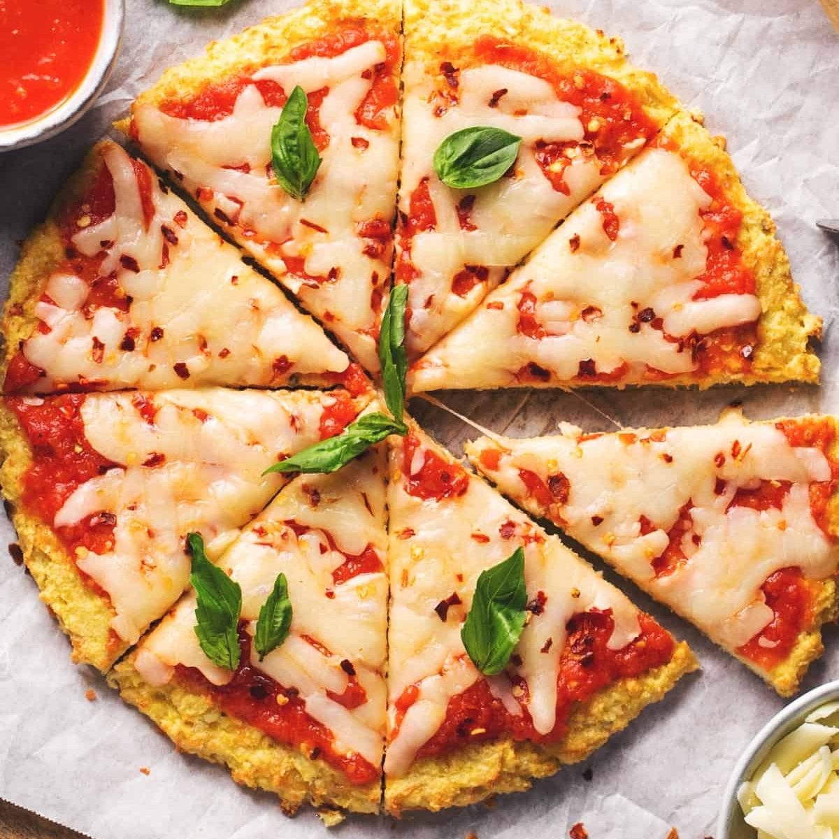 Cauliflower Crust & Gluten Free 10".