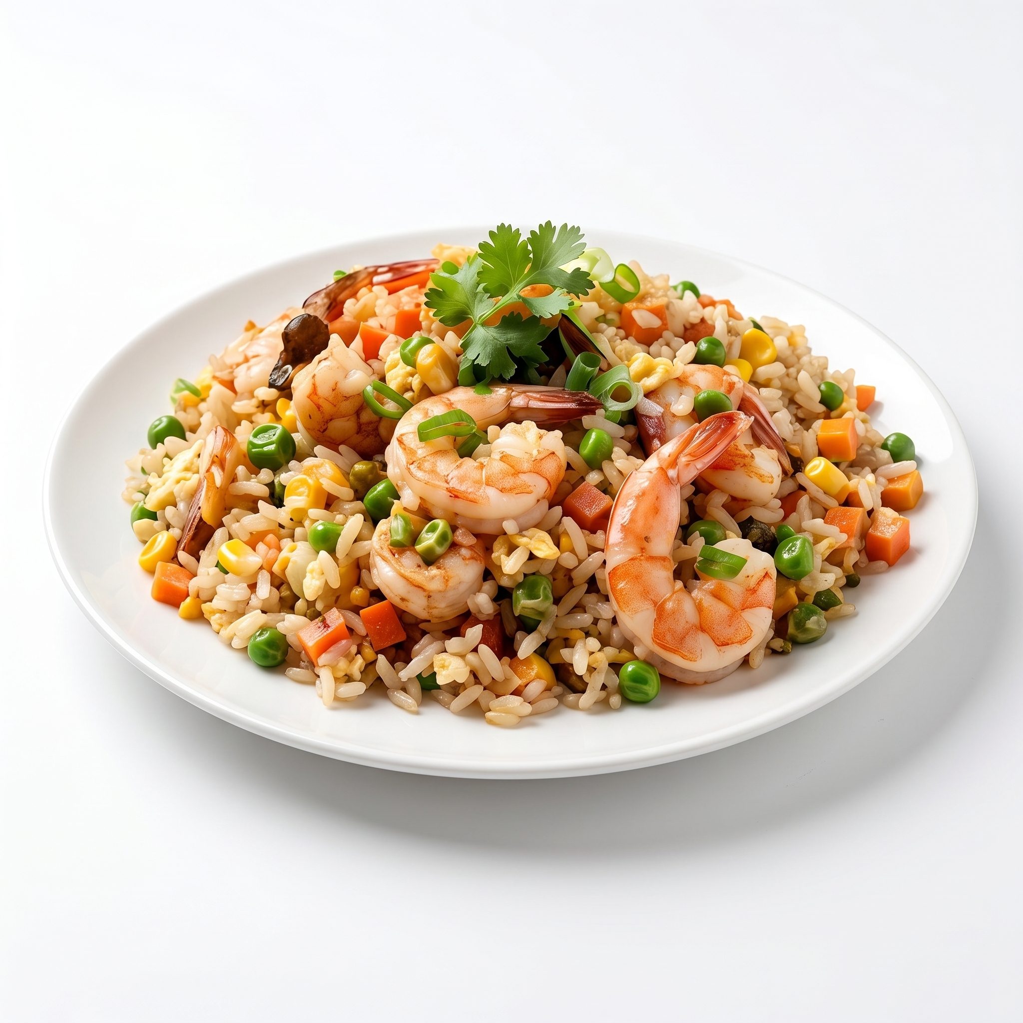 Grilled Shrimp Rice Bowl.